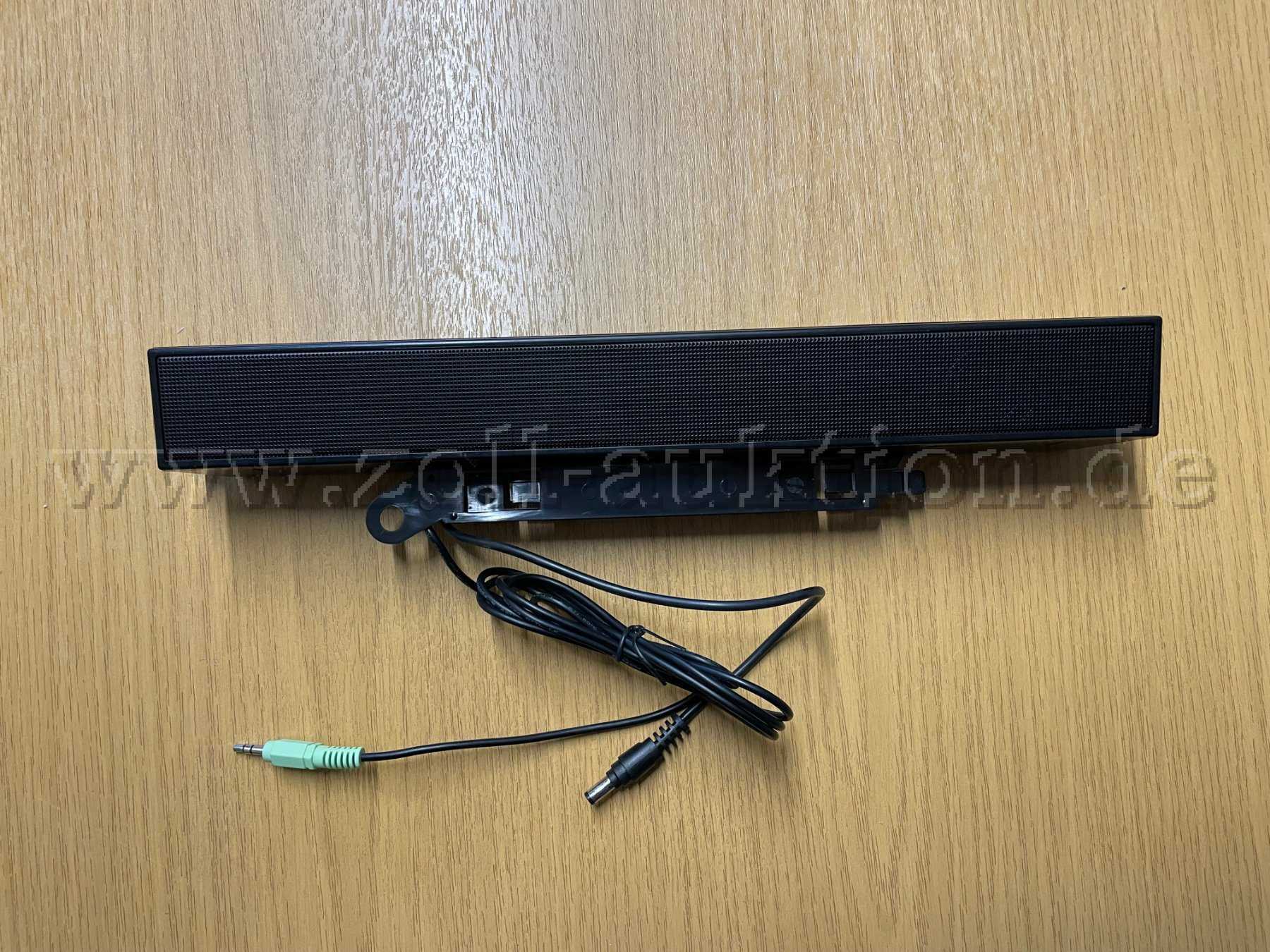 Soundbar, Frontansicht