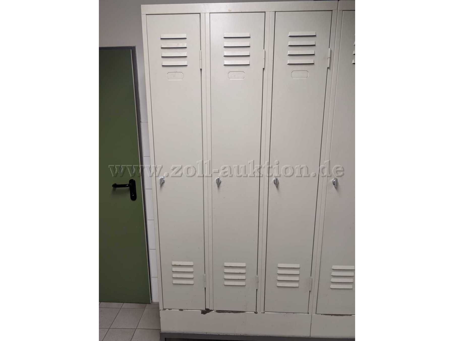 Gesamtansicht Einzelspind