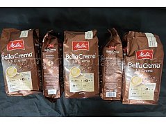 8 Beutel Kaffeebohnen Melitta Bella Crema La Crema. MHD 09.09.2025