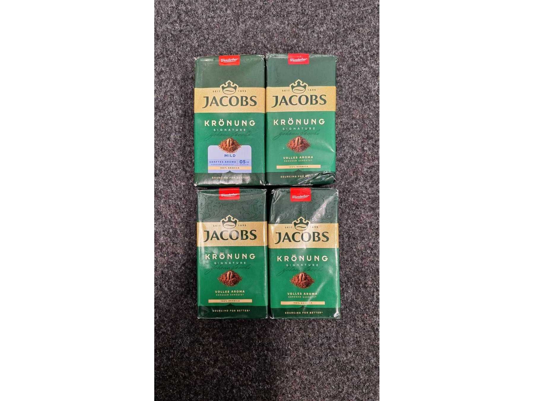 Frontansicht Jacobs Krönung Signature und Jacobs Krönung Mild