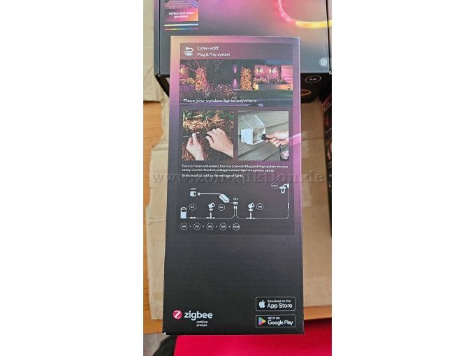 Verpackung Seitenansicht