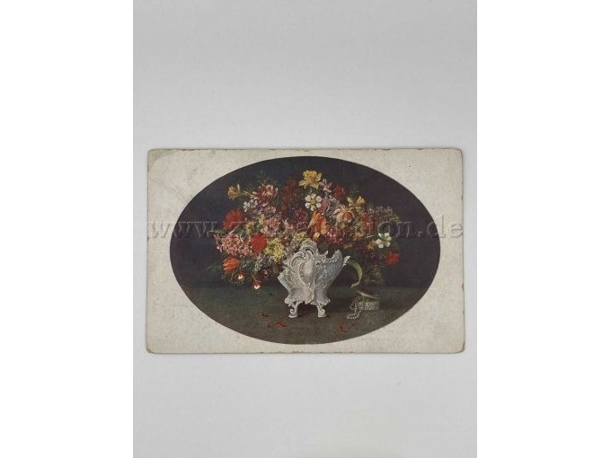 Blumentopf
unbeschriftete Postkarte