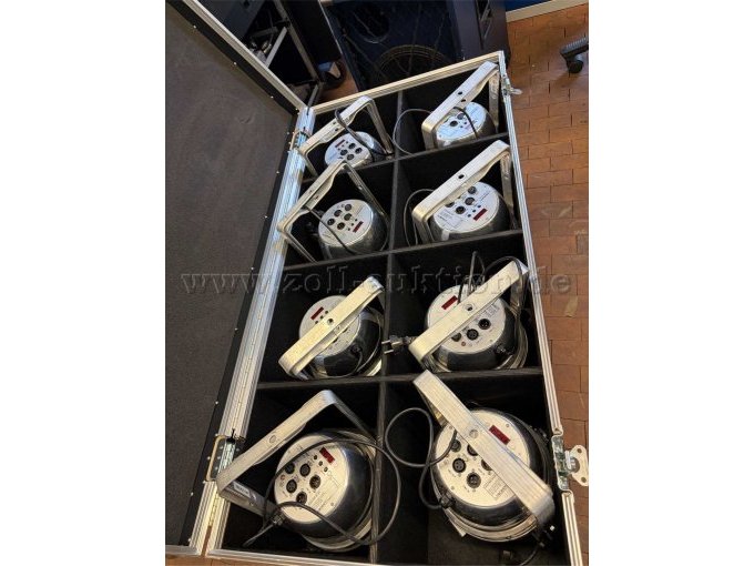 8 Scheinwerfer LED PAR 64 AT3 Litecraft mit Case – kavel bij Zoll-Auktion, Dortmund