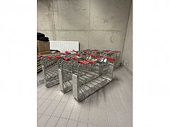 Übersicht Schlauchtragekörbe von oben