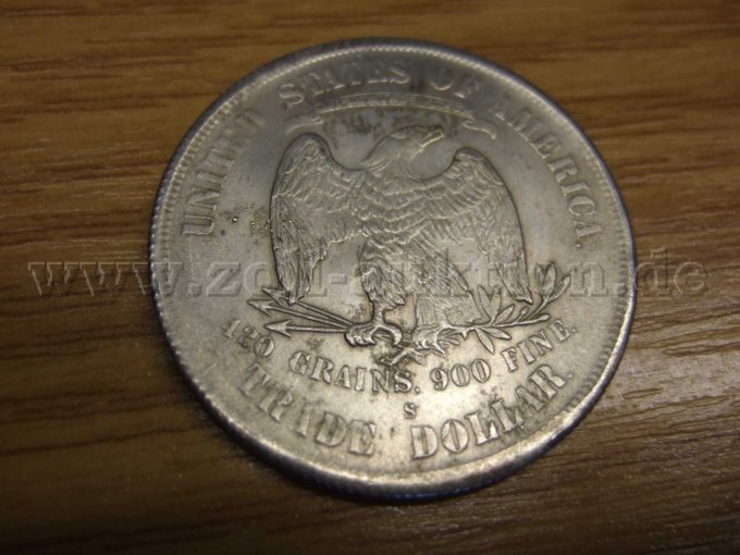 Silber Dollar 1885 Rückseite