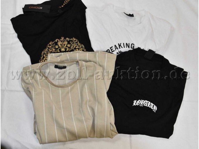 2 T-Shirts "Smog" und je 1 T-Shirt "Icono" und Black Squad"