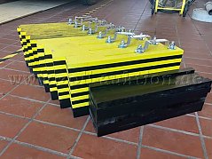 Unterbauschiebeböcke mit Unterbauplatten