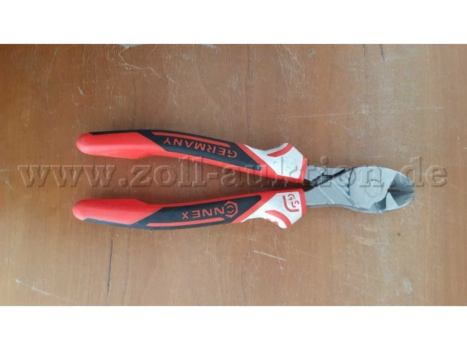 Schneidezange Schriftzug Connex