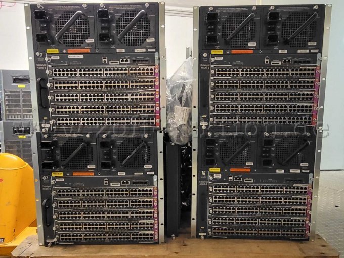 Ansicht von 4 Switchen