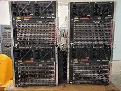 Ansicht von 4 Switchen