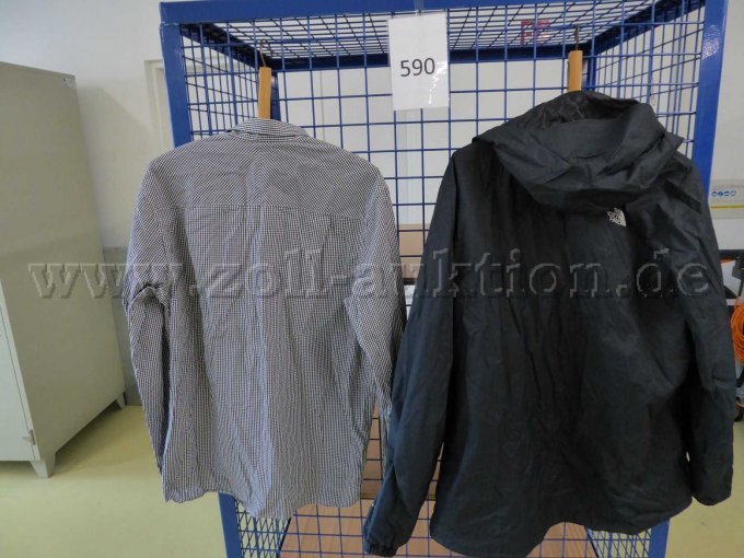 Hemd FredPerry und Jacke North hinten