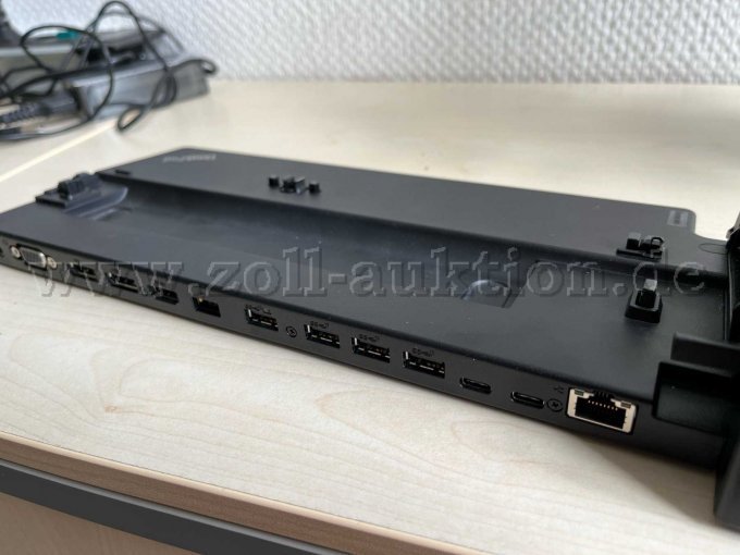 Beispielbild, Lenovo Dockingstation Ultra Dock, Rückansicht Anschlüsse