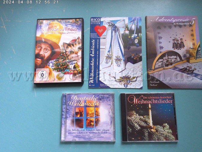 9 boeken, 7 boekjes, 2 cd's, 1 dvd "Kerstmis 2 e.a." – foto 4 – kavel bij Zoll-Auktion, Arnsdorf