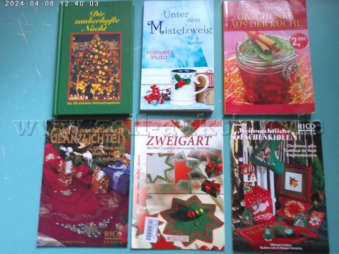 9 boeken, 7 tijdschriften, 3 cd's "Kerstmis e.a." – foto 2 – kavel bij Zoll-Auktion, Arnsdorf