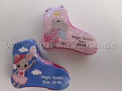 Musterbeispiele von den Zaubersocken Größe 33-39