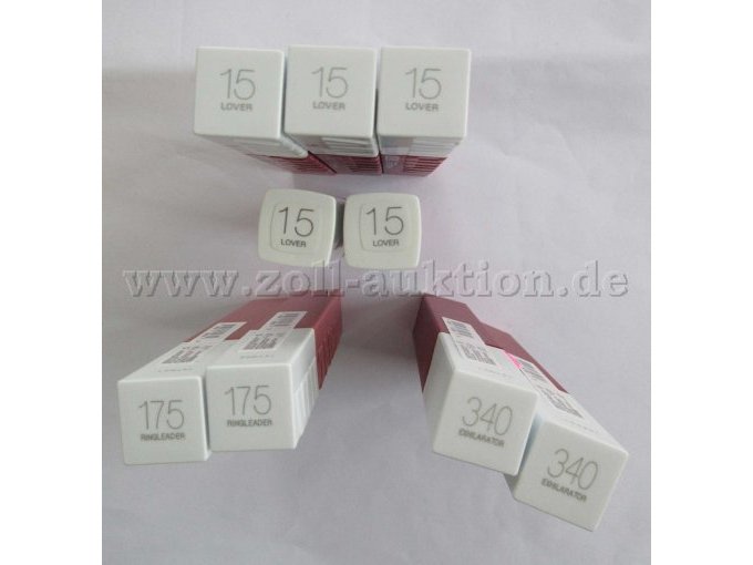 Konvolut Maybelline 15, 175, 340, Farben