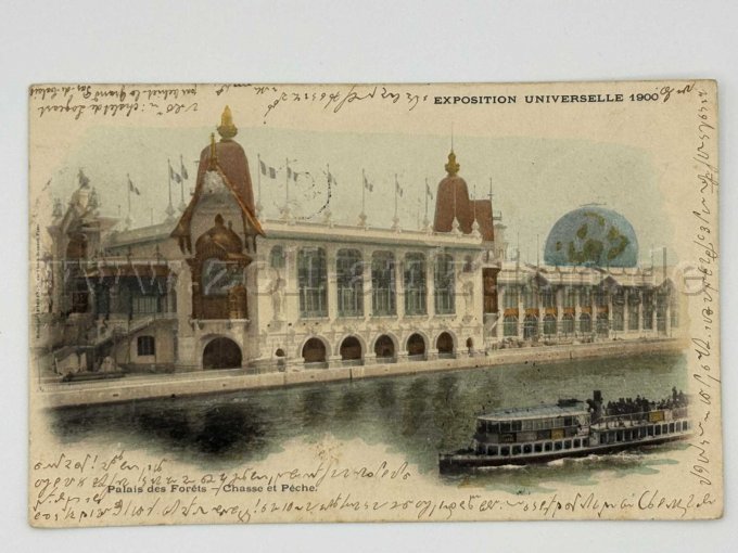 Postkarte Fluss