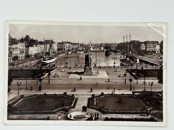 Postkarte Hafen