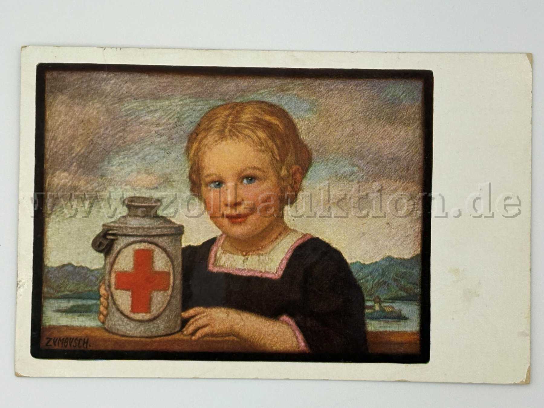 Postkarte Rotes Kreutz