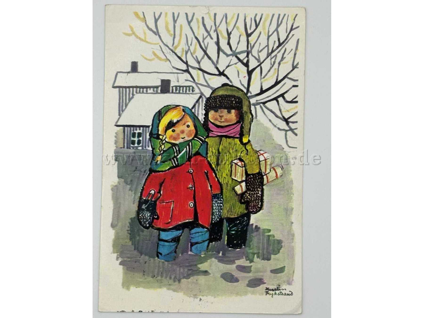 Postkarte Kinder