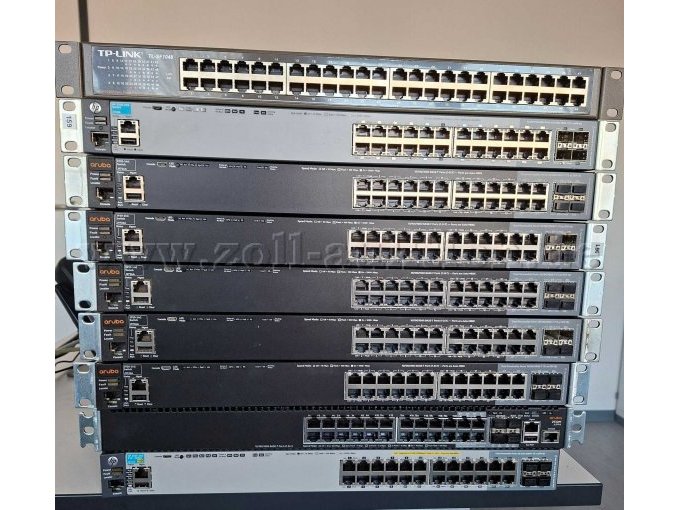 Rückseite aller Switche Rückseite aller Switche