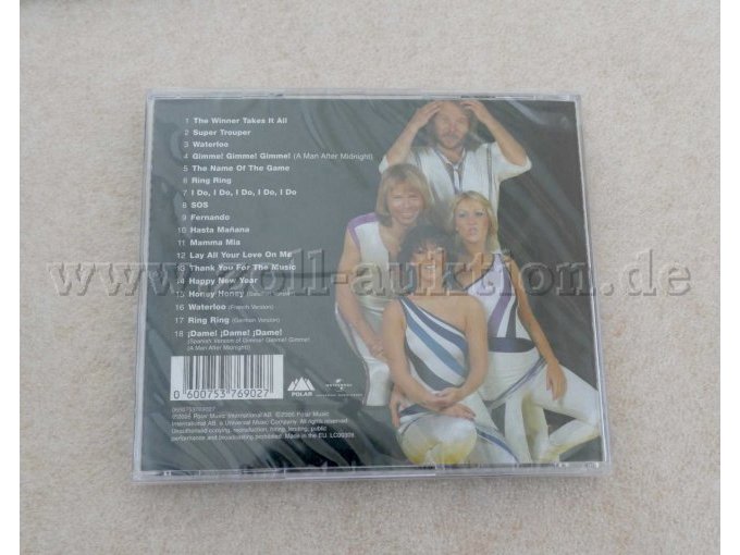 1 ABBA CD, Rückseite