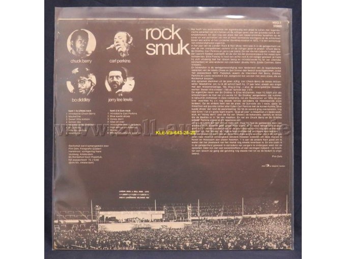 Chuck Berry, Bo Diddley, Carl Perkins, Jerry Lee Lewis „rock smuk“