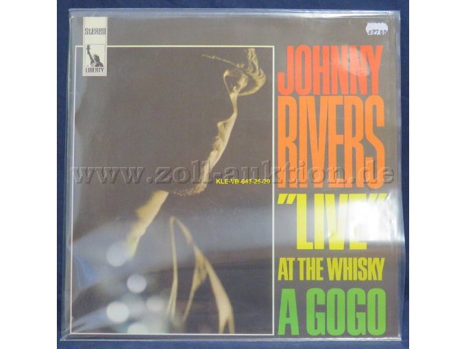 Jonny Rivers „LIVE AT THE WHISKY A GOGO“
