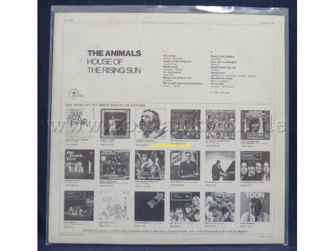 THE ANIMALS „HOUSE OF RISING SUN“