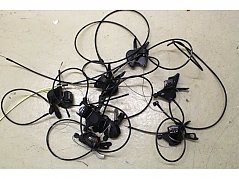 Ansicht aller Schaltgriffe