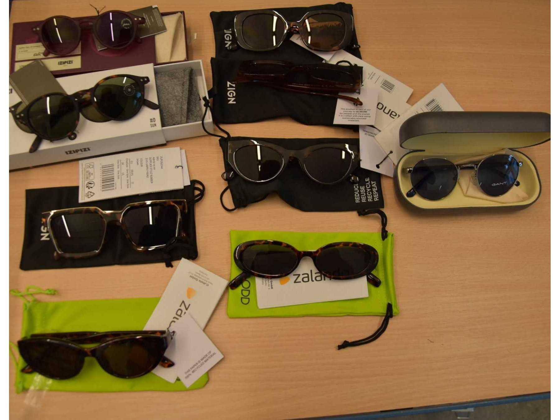 9 Sonnenbrillen „Izipizi“ „Gant“ u.w. - ungetragen
