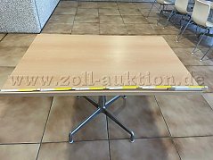 Kantinentisch, Ansicht von oben