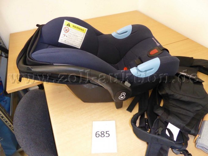 Sitzschale + Tragegurt