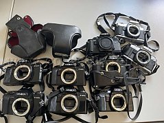 Konvolut aus 9 Kameras